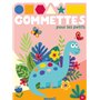 Gommettes pour les petits (Dinosaure bleu)