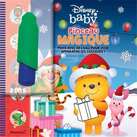 Disney Baby - Pinceau magique (Winnie Noël) - Peins avec de l'eau pour voir apparaître les couleurs ! 8,76 €