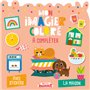 Mon P'tit Hemma - Mon imagier coloré à compléter - La maison - Avec stickers