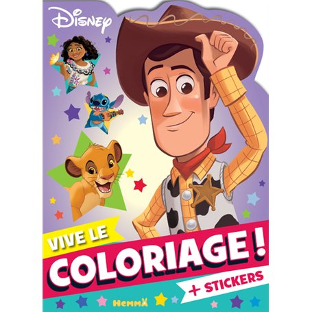 Disney - Vive le coloriage ! (Woody) - + stickers 4,84 €