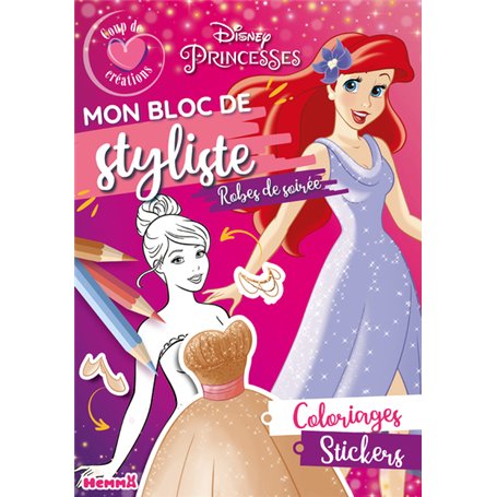 Disney Princesses - Mon bloc de styliste - Coup de coeur créations - Robes de soirée