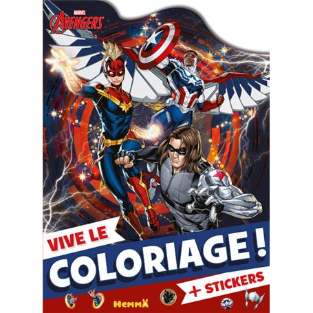 Marvel Avengers - Vive le coloriage ! (Falcon