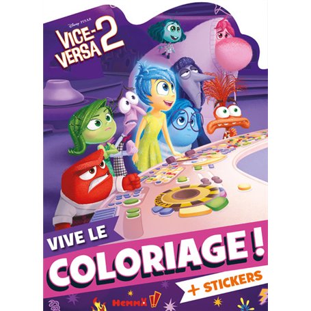 Disney Pixar Vice-versa 2 - Vive le coloriage !