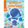Mon gros livre de coloriage (Baleines)