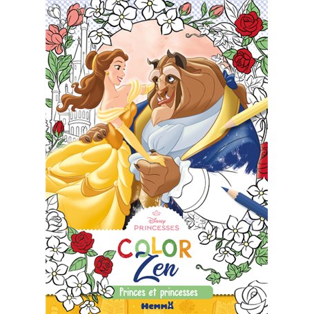 Disney Princesses - Color Zen - Princes et princesses