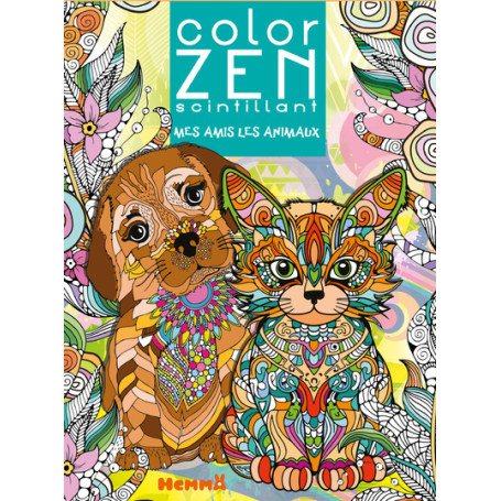 Color Zen scintillant - Mes amis les animaux