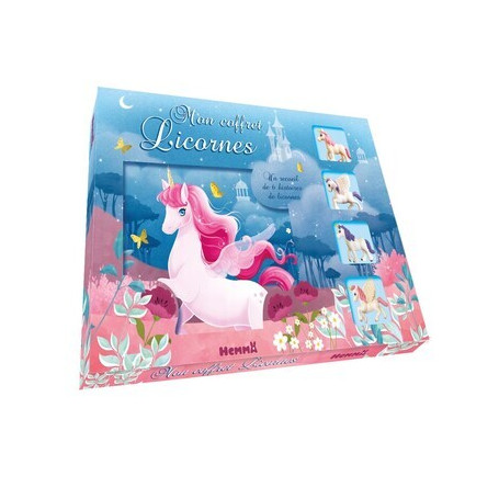 Mon coffret licornes - Un recueil de 6 histoires de licornes