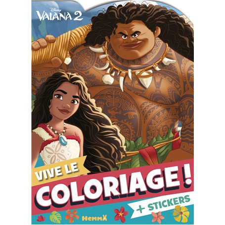 Disney Vaiana 2 - Vive le coloriage !