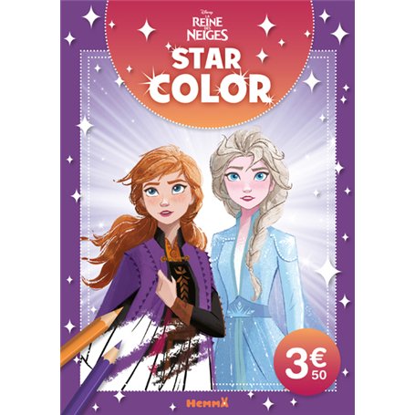 Disney La Reine des Neiges - Star Color (Elsa et Anna forêt enchantée)