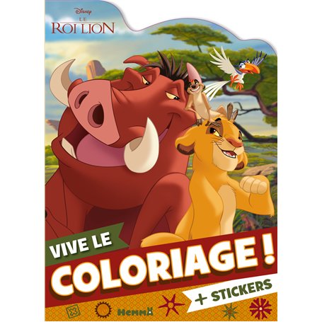 Disney Le Roi Lion - Vive le coloriage ! (Simba