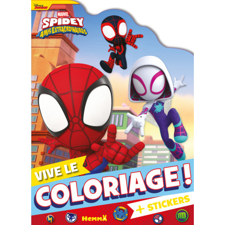 Marvel Spidey et ses amis extraordinaires - Vive le coloriage ! (Team Spidey ville)