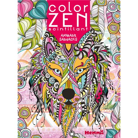 Color Zen scintillant - Animaux sauvages