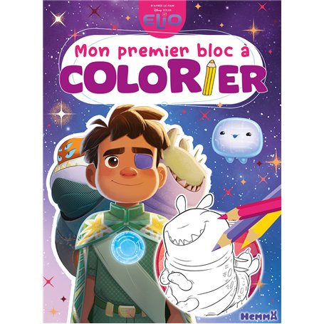 Disney Pixar Elio - Mon premier bloc à colorier