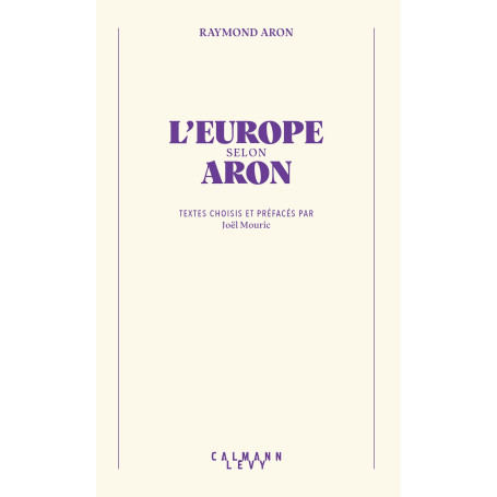 L'Europe selon Aron
