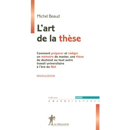 L'art de la thèse