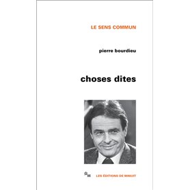 Choses dites 18,10 €