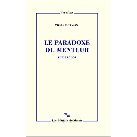 Le paradoxe du menteur 20,55 €