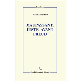 Maupassant juste avant Freud 23,48 €