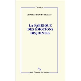 La fabrique des émotions disjointes 25,44 €