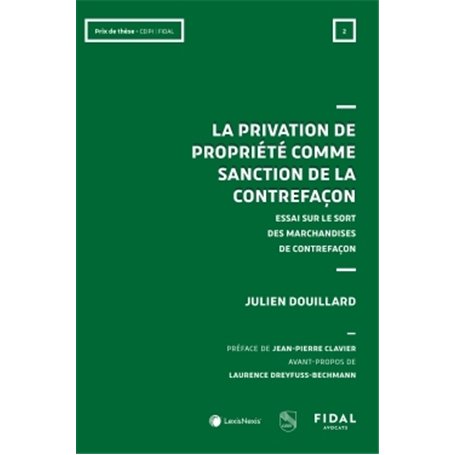 La privation de propriété comme sanction de la contrefaçon