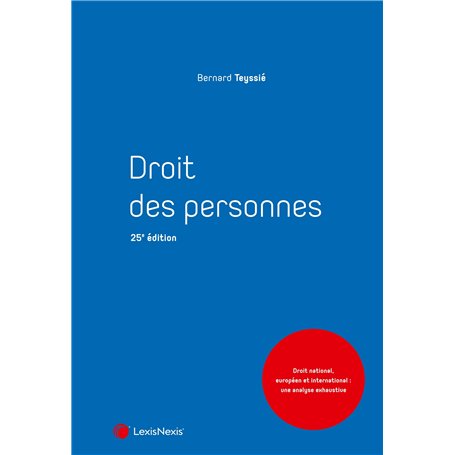Droit des personnes 39,14 €