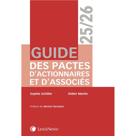 Guide des pactes d'actionnaires et d'associés 25/26