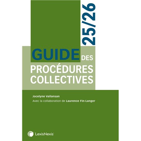 Guide des procédures collectives 25/26