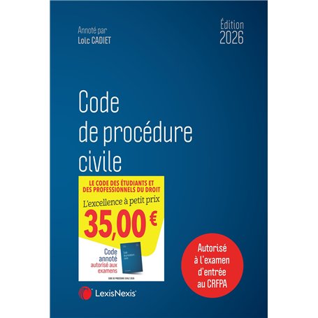 Code de procédure civile 2026
