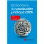 Dictionnaire du vocabulaire juridique 2026