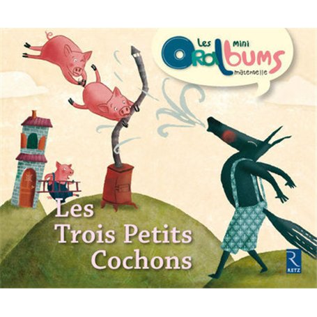 Pack 5 exemplaires Les trois petits cochons - Les minis oralbums 30,82 €