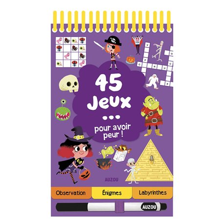 45 jeux pour avoir peur !