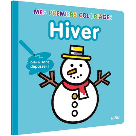 Mes premiers coloriages - Hiver