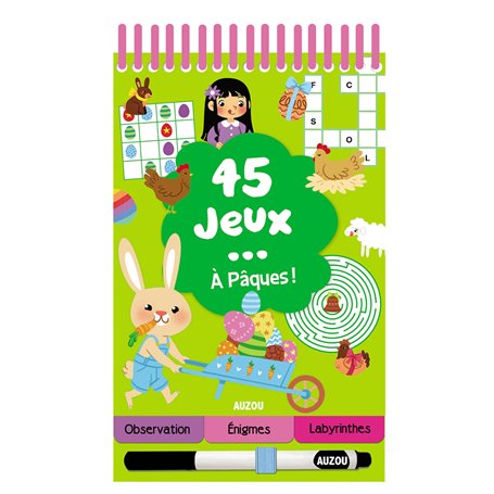 45 jeux à Pâques !