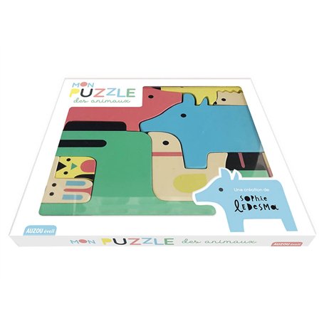 Mon puzzle des animaux - Puzzle bois