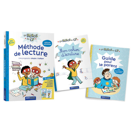 Les héros du CP - Méthode de lecture - Une progression simple et ludique