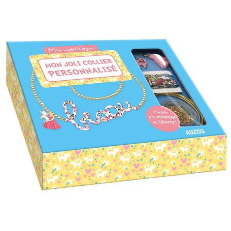 Mon joli collier personnalisé - Mon superbe bijou