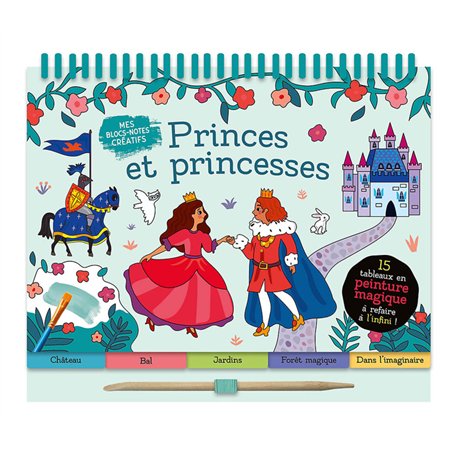 Mes blocs-notes créatifs - Princes et princesses