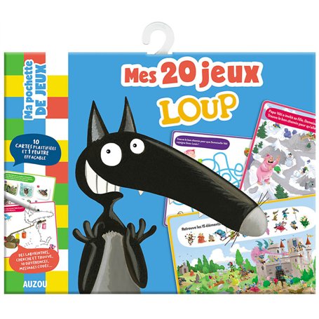 Mes 20 jeux avec Loup - Ma pochette de jeux