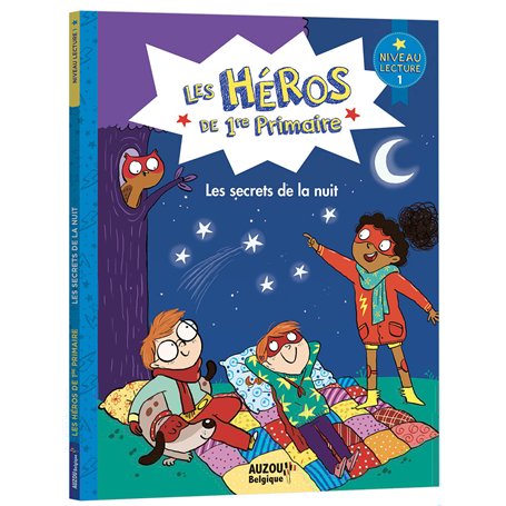Les héros de 1re primaire - niveau 1 - les secrets de la nuit Belgique