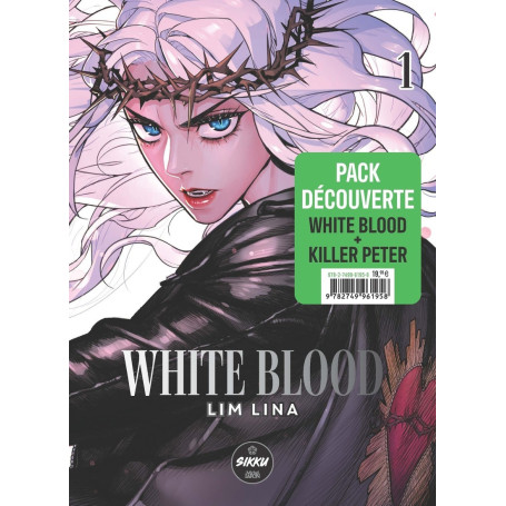 Pack découverte Lina Lim - White Blood T01 & Killer Peter T01