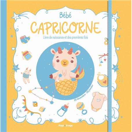 Bébé Capricorne - Livre de naissance et des premières fois