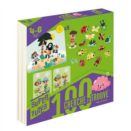 100 cherche et trouve pour super futés 4-6 ans