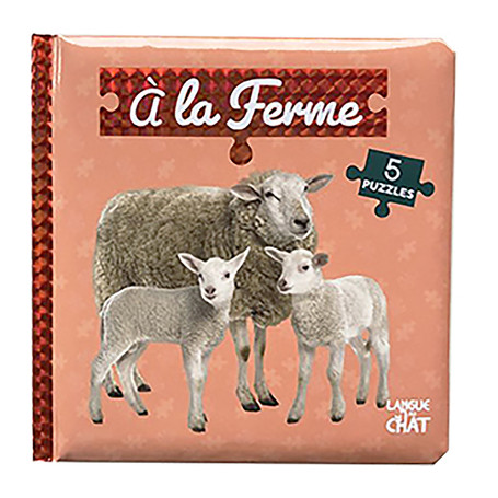 Bébé touche-à-tout - Mon livre puzzle - À la ferme