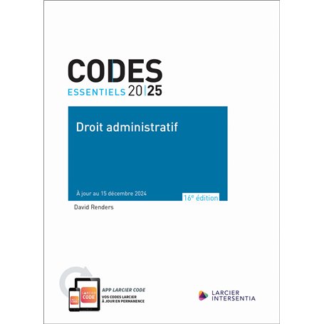 Code essentiel - Droit administratif 2025