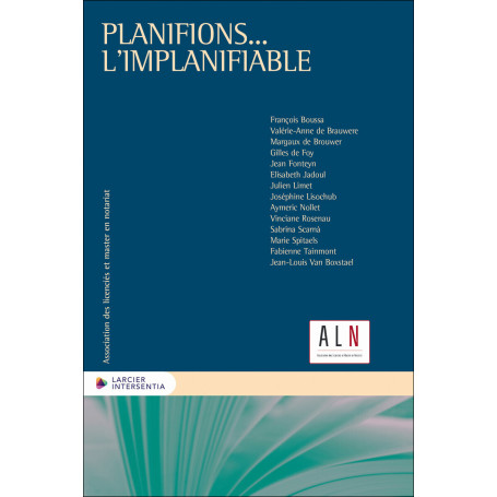 Planifions... L'implanifiable