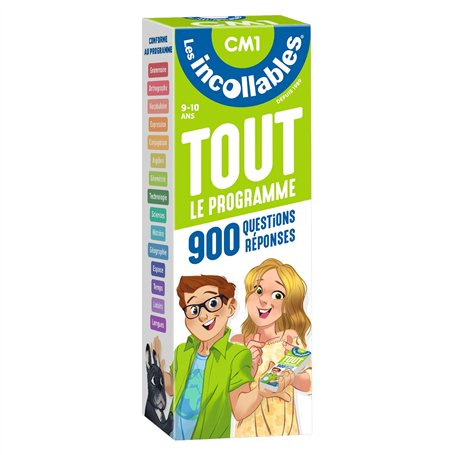 Les incollables - Tout le programme du CM1 - 9/10 ans 12,62 €