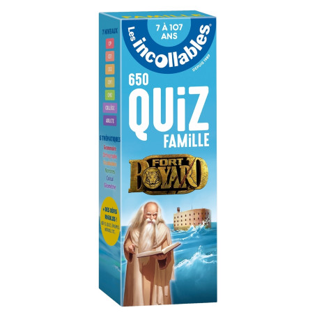 Les incollables - 650 quiz famille Fort Boyard 12,62 €