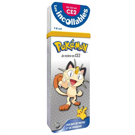 Les incollables - Je rentre en CE2 avec Pokémon 7/8 ans 6,75 €