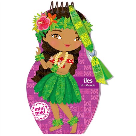 Minimiki - Carnet créatif - Îles du monde 9,69 €