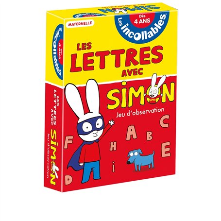Les incollables - Les lettres avec Simon - Jeu d'observation 7,82 €